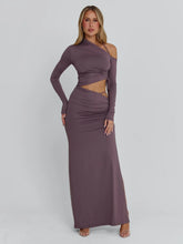 SERAYA MAXI DRESS MAUVE