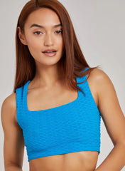 Waffle texture Crop Top