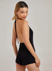 Cowl Neck Playsuit