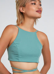 Tie Back Crop Top