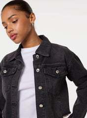 Cropped Denim Jacket