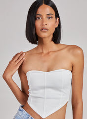 Seam Detail Corset Top