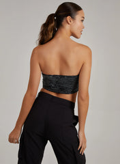 Sequin Corset Top