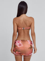 ZELINA MINI DRESS KINSEA PEACH