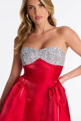 Dressed To Impress Sequin Trim Mini Dress