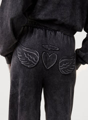 Halo Diamante Wide Leg Joggers