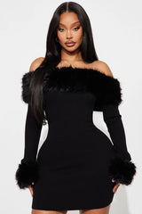 Tall So Purrfect Sweater Mini Dress