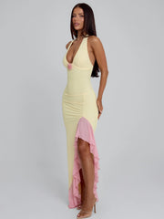 VIRGINIA MAXI DRESS YELLOW