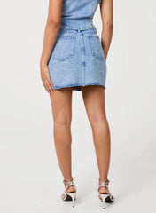 Diamante Denim Skirt