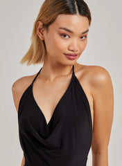 Cowl Neck Playsuit