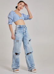 Cropped Check Top