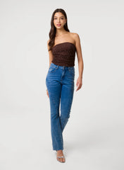 Diamante Bandeau Top