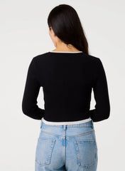 Contrast Knitted Jumper
