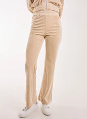 Velour Flare Joggers