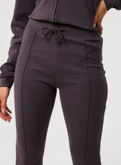 Pin Tuck Jersey Flares