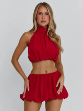 ANAHI TOP RED