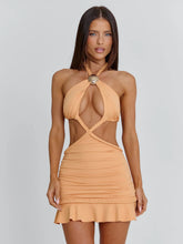 LIVAI MINI DRESS PEACH