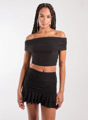 Bardot Slinky Top
