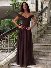 JUNIPIA MAXI DRESS CHOCOLATE