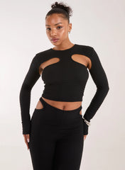 Popcorn Scoop Racer Long Sleeve Top