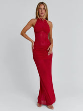 ZERRA MAXI DRESS RED