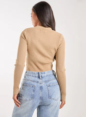 Twist Front Jumper