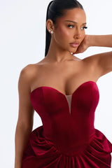 Love The Spotlight Velvet Gown