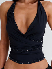 ELLIANA TOP BLACK