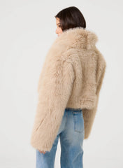 Crop Fur Jacket