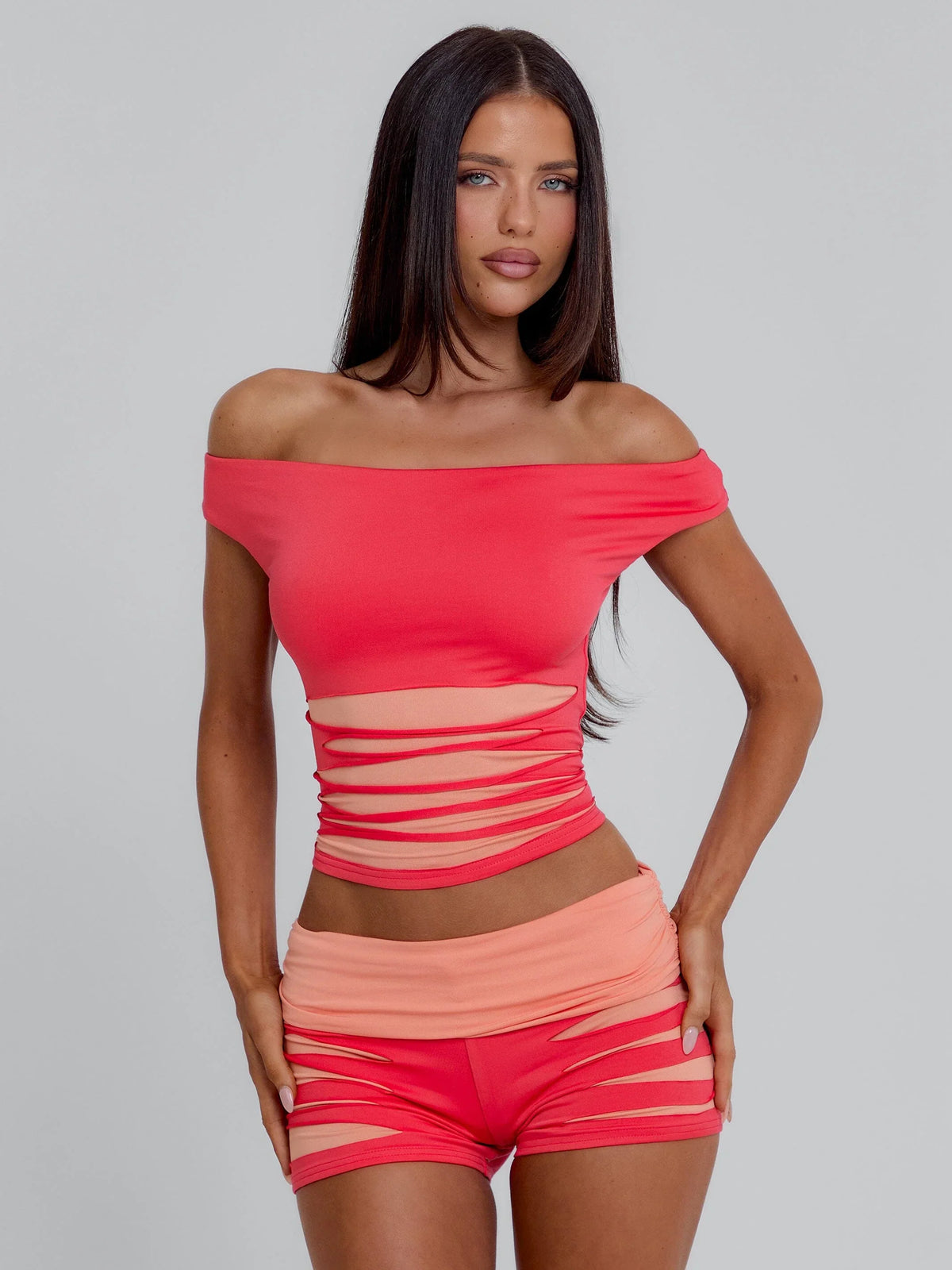 SHERRY SHORTS ORANGE