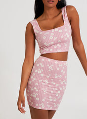 Floral Crop Top