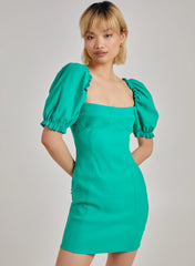 Bengline Corset Frill Detail Mini Dress