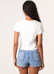 Diamante Bow T-shirt