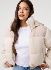 Teddy Coat with Hood