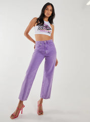 Graphic Printed Cropped Vest
