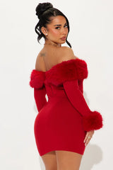 So Purrfect Sweater Mini Dress