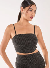 Rhinestone Multiway Corset Top