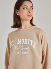 St Moritz Varsity Sweatshirt