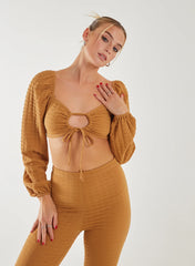 Bubble Long Sleeve Top