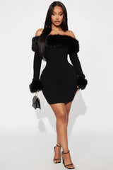 Tall So Purrfect Sweater Mini Dress