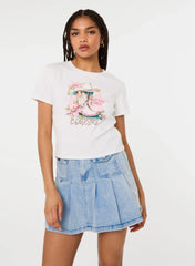 Cowboy Boot Embellished T-Shirt