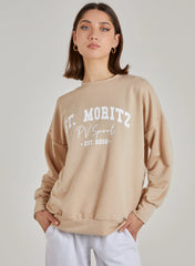 St Moritz Varsity Sweatshirt