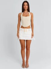 LAINEE CORSET TOP BONE