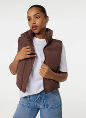 Diamante Puffer Gilet