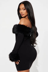 Tall So Purrfect Sweater Mini Dress