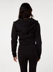 Zip Up Cropped Hoodie