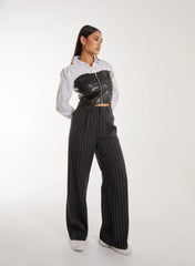 Double Layer Corset Shirt