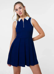 Tennis Dress With Contrast Binding