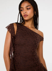 Lace Ruffle Dress