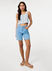 Daisy Crochet Crop Top